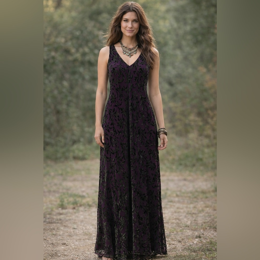 Sundance Catalog Sleeveless Maxi Dress – XS